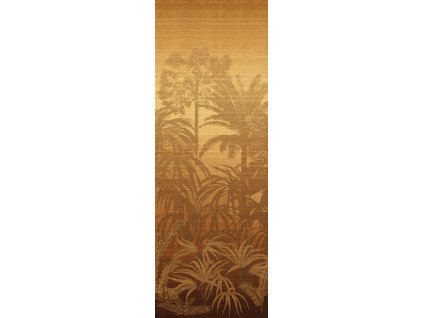 Vliesová obrazová tapeta na zeď, hnědá, palmy, DGZON1031-260, Amazone, Masureel, velikost 1,06 x 2,6 m