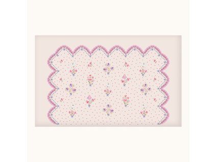 Vliesová obrazová tapeta na zeď, růžová, květiny, 127799FXST, Cath Kidstone, velikost 4 x 2,5 m