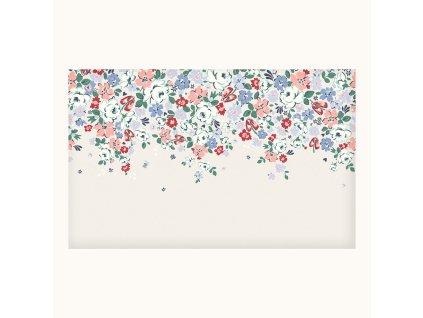 Vliesová obrazová tapeta na zeď, krémová, květiny, 127772FXST, Cath Kidstone, velikost 4 x 2,5 m