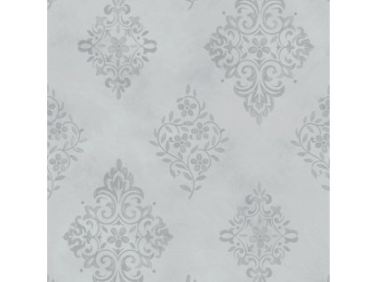Vliesová tapeta na zeď, modrá, zámecká, ornamenty, 125137, Shabby Chic by Rachel Ashwell, velikost 10 x 0,52 m