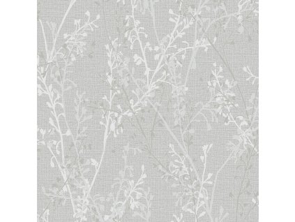 Vliesová tapeta na zeď, šedá, větvičky, 128045, Refine, Graham Brown Boutique, velikost 10 x 0,52 m