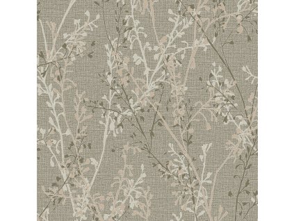 Vliesová tapeta na zeď, hnědo-béžová, větvičky, 128042, Refine, Graham Brown Boutique, velikost 10 x 0,52 m