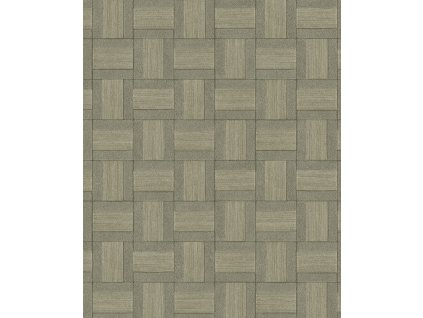 Vliesová tapeta na zeď, zelená, imitace obložení, 350564, Riviera Maison,  Eijffinger, velikost 10 x 0,52 m