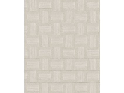 Vliesová tapeta na zeď, šedo-béžová, imitace obložení, 350561, Riviera Maison,  Eijffinger, velikost 10 x 0,52 m