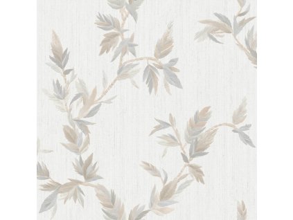 Vliesová tapeta na zeď, krémová, listy, 35913, Ornamenta, Parato by Cristiana Masi, velikost 10,05 x 0,53 m