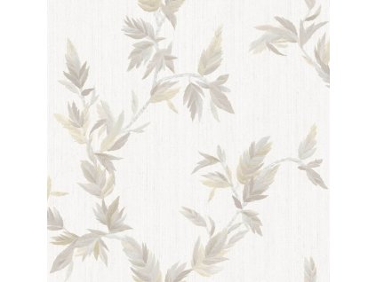 Vliesová tapeta na zeď, krémová, listy, 35911, Ornamenta, Parato by Cristiana Masi, velikost 10,05 x 0,53 m