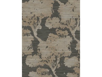Vliesová tapeta na zeď, hnědo-šedá, stromy, 35959, Ornamenta, Parato by Cristiana Masi, velikost 10,05 x 0,53 m