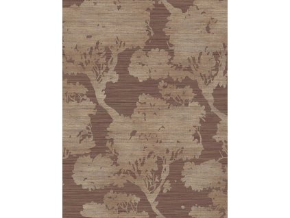 Vliesová tapeta na zeď, hnědo-fialová, stromy, 35958, Ornamenta, Parato by Cristiana Masi, velikost 10,05 x 0,53 m