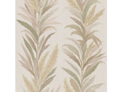 Vliesová tapeta na zeď, béžovo-zelená, listy, 35907, Ornamenta, Parato by Cristiana Masi, velikost 10,05 x 0,53 m