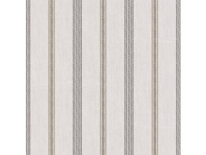 Vliesová tapeta na zeď, šedo-černá, imitace látky, pruhy, 38429, Top Stripes, Parato by Cristiana Masi, velikost 10,05 x 0,53 m
