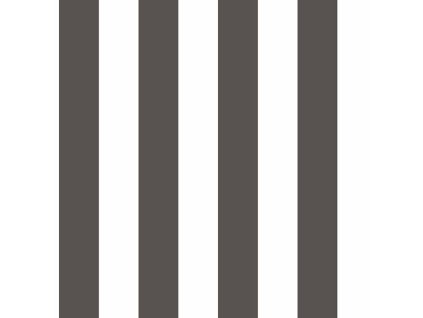 Vliesová tapeta na zeď, černo-bílá, pruhy, 38441, Top Stripes, Parato by Cristiana Masi, velikost 10,05 x 0,53 m