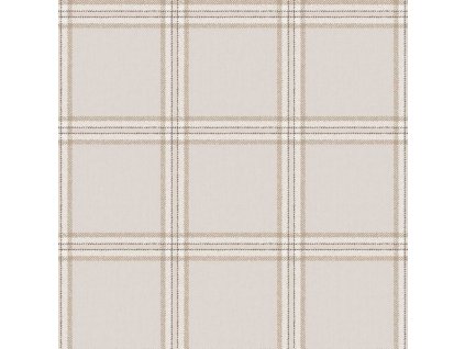 Vliesová tapeta na zeď, šedo-béžová, imitace látky, 38411, Top Stripes, Parato by Cristiana Masi, velikost 10,05 x 0,53 m