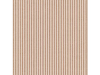 Vliesová tapeta na zeď, hnědá, imitace látky, pruhy, 38488, Top Stripes, Parato by Cristiana Masi, velikost 10,05 x 0,53 m