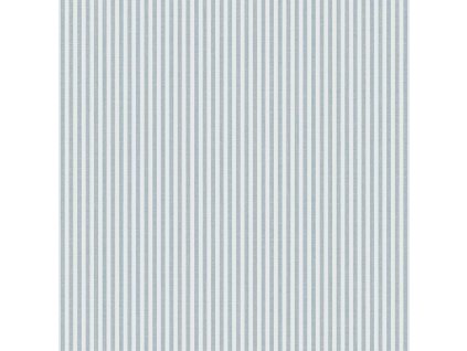 Vliesová tapeta na zeď, šedo-modrá, imitace látky, pruhy, 38486, Top Stripes, Parato by Cristiana Masi, velikost 10,05 x 0,53 m