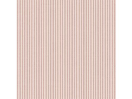 Vliesová tapeta na zeď, růžová, imitace látky, pruhy, 38484, Top Stripes, Parato by Cristiana Masi, velikost 10,05 x 0,53 m