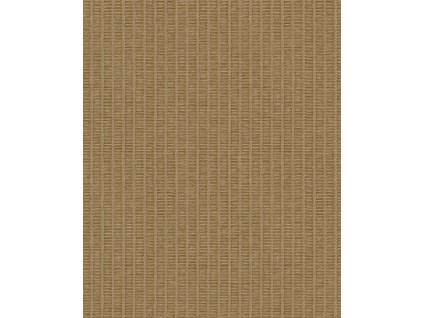 Vliesová tapeta na zeď, hnědá, imitace rohože, pruhy, 350673, Amber, Eijffinger, velikost 10 x 0,52 m