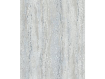 Vliesová tapeta na zeď, šedo-stříbrná, štuková omítka, 35160, City Romance, Marburg, velikost 10,05 x 0,53 m