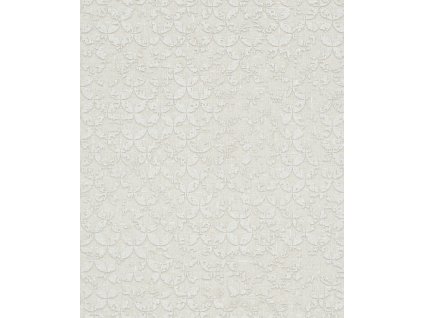 Vliesová tapeta na zeď, béžová, geometrický vintage vzor, 35122, City Romance, Marburg, velikost 10,05 x 0,53 m