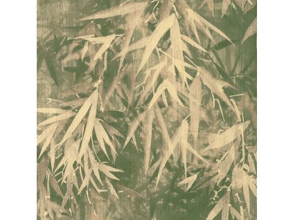 Luxusní vliesová tapeta na zeď Limonta Lymphae 18632, Listy, velikost 10 x 0,53 m