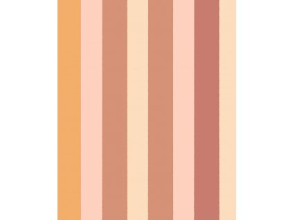 Dětská vliesová tapeta na zeď s barevnými pruhy, 323050, Explore, Eijffinger, velikost 0,52 x 10 m