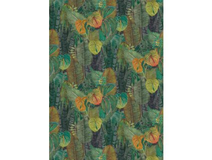 Obrazová vliesová tapeta listy, TAD25090, Tahiti, Decoprint, velikost 2 x 2,8 m