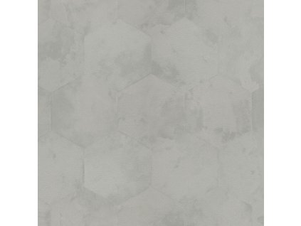 Šedá geometrická vliesová tapeta s vinylovým povrchem Z80003 Philipp Plein, Zambaiti Parati, velikost 1,06 x 10,05 m
