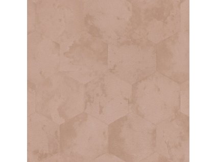 Růžová geometrická vliesová tapeta s vinylovým povrchem Z80007 Philipp Plein, Zambaiti Parati, velikost 1,06 x 10,05 m