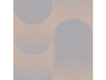 Luxusní vliesová tapeta měděné vlnky, 115067 Eternal, Graham&Brown, velikost 0,52 x 10 m