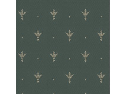 Zelená vliesová zámecká tapeta na zeď, Z66851, Satin Flowers, Zambaiti Parati, velikost 0,53 x 10,05 m