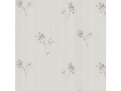 Béžová vliesová tapeta na zeď květiny, Z66865, Satin Flowers, Zambaiti Parati, velikost 0,53 x 10,05 m