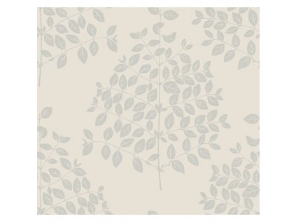 Krémová vliesová tapeta na zeď, větvičky, listy OS4251, Modern nature II, York, velikost 0,685 x 8,2 m