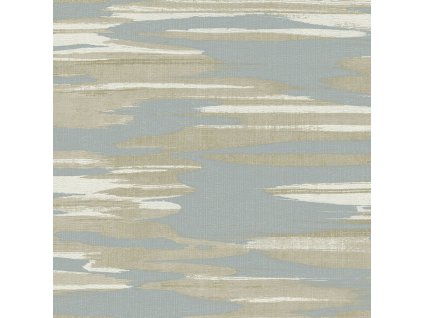 Šedo-modrá tapeta, metalické mraky, oblaka DD3822, Dazzling Dimensions 2, York, velikost 0,685 x 8,2 m