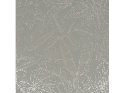 Luxusní vliesová tapeta s motivem metalických listů, 115720, Opulence, Graham & Brown, velikost 0,52 x 10 m