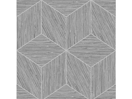Geometrická světle šedá vliesová tapeta 111730, Genesis, Graham & Brown, velikost 0,52 x 10 m