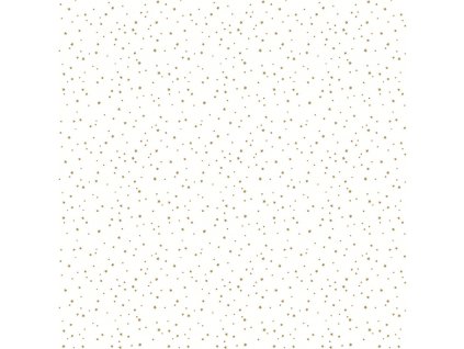 Bílá dětská vliesová tapeta se zlatými hvězdičkami, 7005-2, Noa, ICH Wallcoverings, velikost 0,53 x 10,05 m