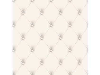 Krémová vliesová tapeta design polstrování 346832, Precious, Origin, velikost 0,53 x 10,05 m