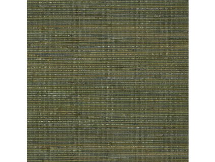 Přírodní tapeta na zeď zelená s metalickým leskem 303515, Natural Wallcoverings III, Eijffinger, velikost 0,91 x 5,5 m