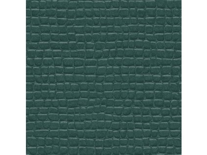 Vliesová tapeta na zeď zelená, imitace krokodýlí kůže 347780, Luxury Skins, Origin, velikost 0,53 x 10,05 m