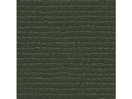 Vliesová tapeta na zeď zelená, imitace krokodýlí kůže 347781, Luxury Skins, Origin, velikost 0,53 x 10,05 m