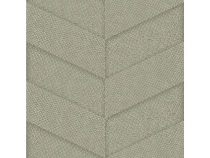 Šedobéžová vliesová tapeta, parketový vzor kůže 347790, Luxury Skins, Origin, velikost 0,53 x 10,05 m