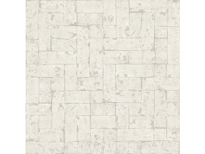 Vliesová tapeta na zeď šedá, imitace kamenného obkladu 347568, Matières - Stone, Origin, velikost 0,53 x 10,05 m