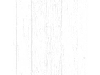 Vliesová tapeta na zeď, imitace bílého dřeva, palubek 347541, Matières - Wood, Origin, velikost 0,53 x 10,05 m