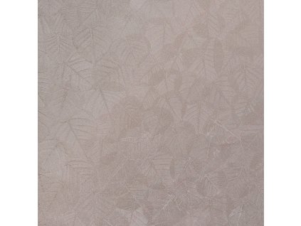 Metalická béžová vliesová tapeta na zeď, listy, M69803, Botanique, Ugepa, velikost 0,53 x 10,05 m