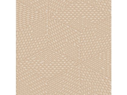 3D geometrická vliesová tapeta na zeď, TP422956, Exclusive Threads, Design ID, velikost 0,53 x 10 m