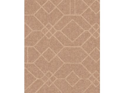 Starorůžová geometrická vliesová tapeta na zeď, 324012, Embrace, Eijffinger, velikost 10 x 0,52 m