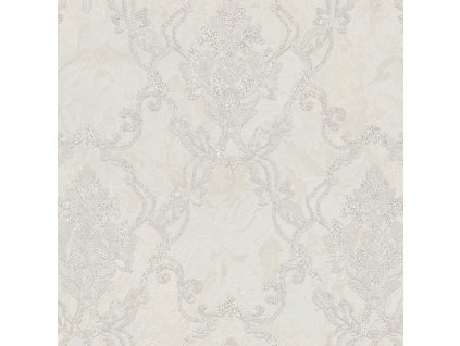 Luxusní  krémová zámecká tapeta na zeď, M69910, Splendor, Zambaiti Parati, velikost 10,05 x 1,06 m