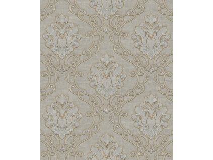 Luxusní béžová zámecká vliesová tapeta na zeď, Z21726, Tradizione Italiana, Zambaiti Parati, velikost 10,05 x 1,06 m