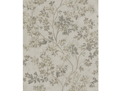 Luxusní vliesová tapeta s větvičkami, listy, Z21704, Tradizione Italiana, Zambaiti Parati, velikost 10,05 x 1,06 m