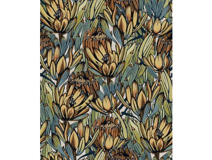 Květinová vliesová tapeta na zeď, BA26031,  Brazil,  Decoprint, velikost 10,05 x 0,53 m