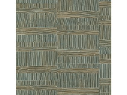 Luxusní geometrická tapeta na zeď šedohnědá 64612, Materea, Limonta, velikost 10 x 0,53 m